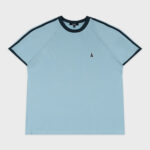 ALAND A WAPPEN ATHLETIC HALF SLEEVE (MELANGE BLUE)