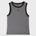 ALAND LOGO EMBROIDERY SLEEVELESS (W) (BLACK)