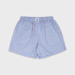 ALAND A LOGO STRIPED TRUNK SHORTS (BLUE)