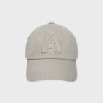 ALAND A LOGO DAMAGE CAP (LIGHT BEIGE)