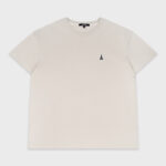 ALAND A LOGO WAPPEN TEE (LIGHT BEIGE)