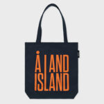 ALAND ISLAND LOGO ECO BAG (NAVY)
