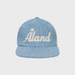 ALAND LOGO APPLIQUE CAP (INDIGO)