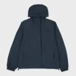 ALAND GINGHAM CHECK HOODIE JACKET (NAVY)