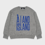 ALAND ISLAND GRAPHIC JACQUARD KNIT (MELANGE GREY)