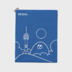 ALAND SEOUL NAMSAN POUCH (BLUE)